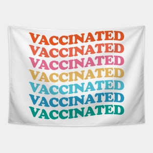 Vaccinated Colorful Tapestry