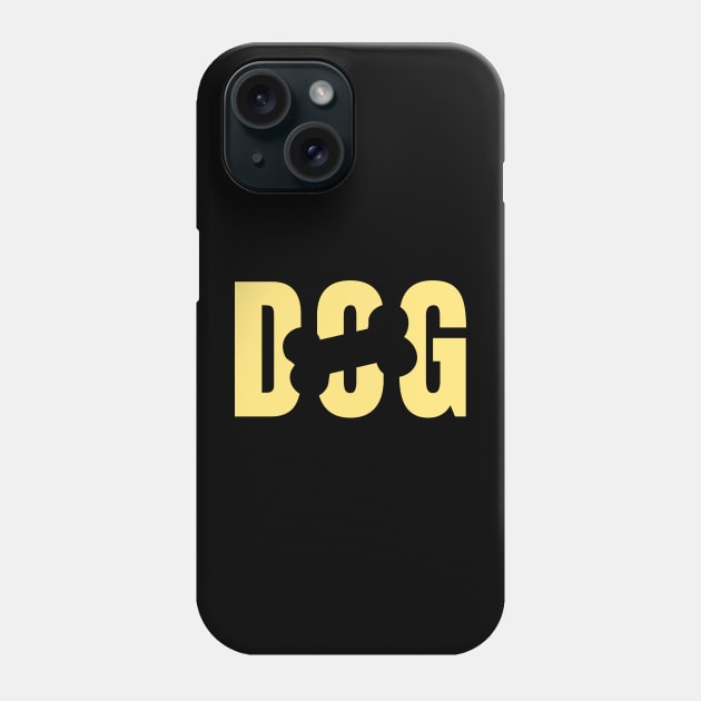 Dog Bone Phone Case by Delicious Art