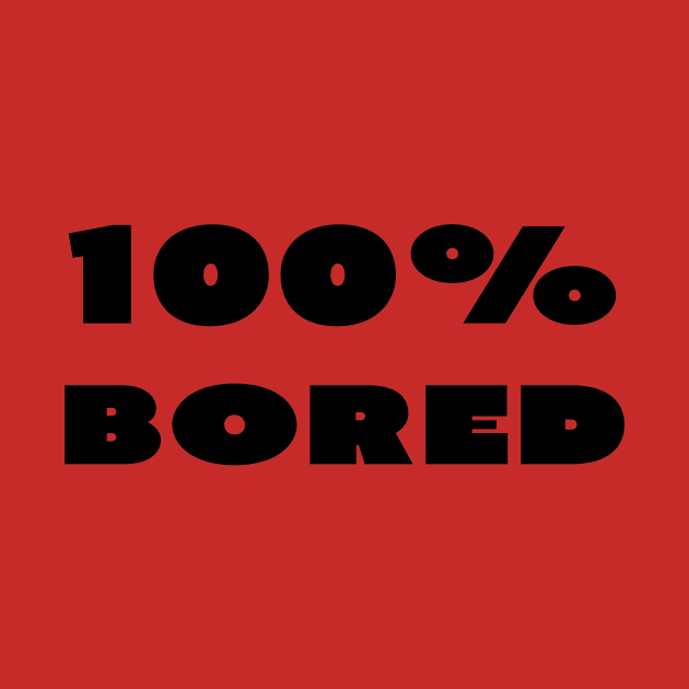 100% bored by IOANNISSKEVAS