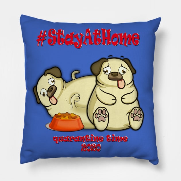 #StayAtHome Pillow by AnimeWorld