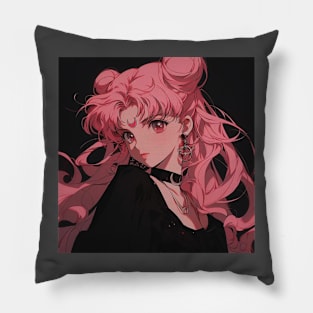 Pink pretty cute moon sailor princess Pillow