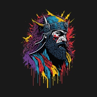 colorful warrior T-Shirt