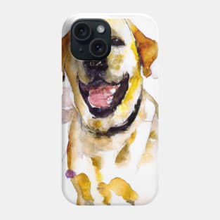 Labrador Retriever Watercolor - Dog Lover Gifts Phone Case