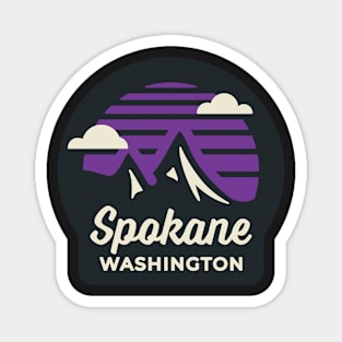 Spokane Badge Magnet