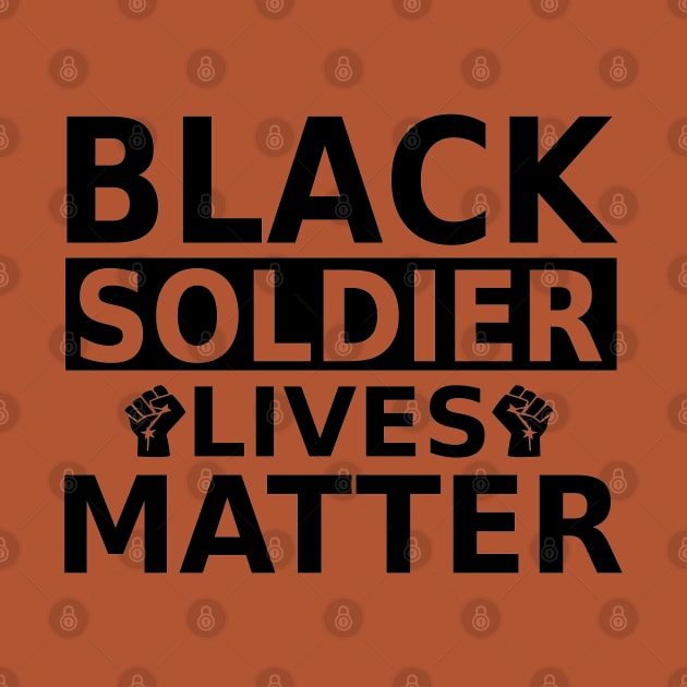 Black Soldier lives Matter- Black Lives Matter by slawers