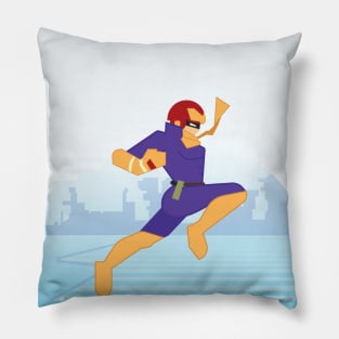 Minimalist - Captain Falcon Pillow