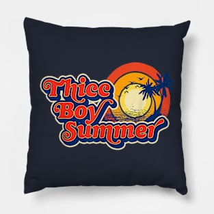 Thicc Boy Summer Pillow