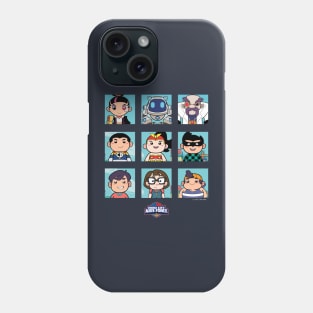 Hero City Kids Force Profiles Phone Case