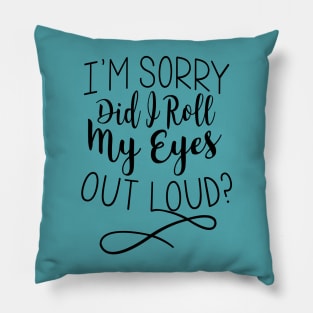 I'm Sorry Pillow