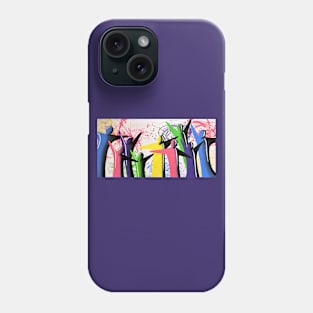 Joyful People - Mural Phone Case