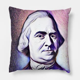 Samuel Adams Portrait | Samuel Adams Artwork 8 Pillow