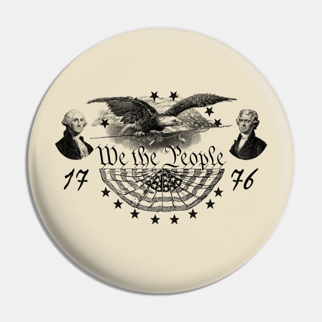 We The People Pin by woodsman