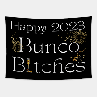 Bunco Bitches 2023 Happy New Year Tapestry