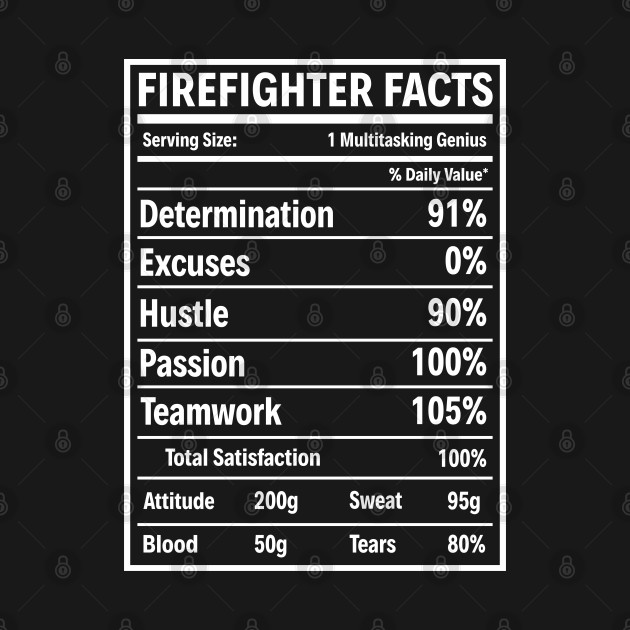 Disover Firefighter Facts-Firefighter T Shirt - Firefighter - T-Shirt