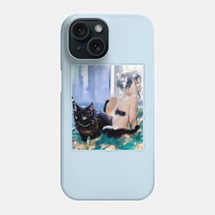 Death, Dreams, Desire, and Cats Phone Case