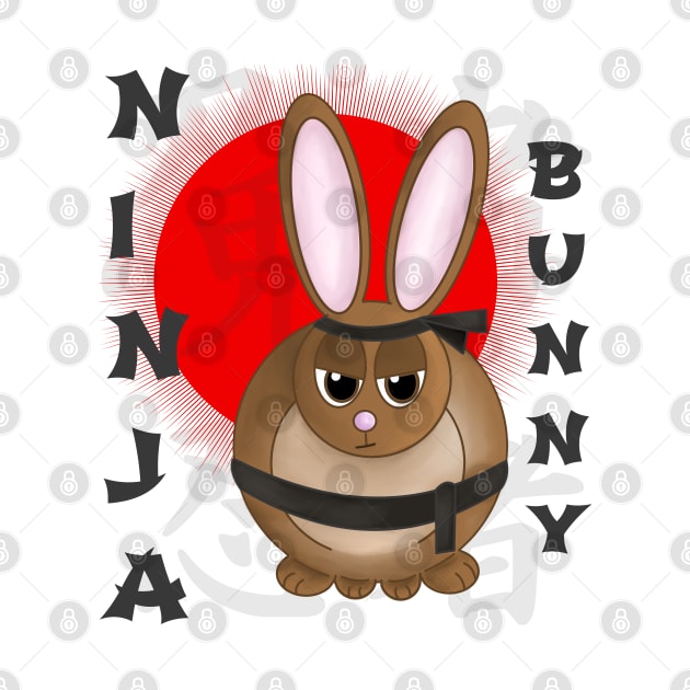 Ninja Bunny by ArtsofAll