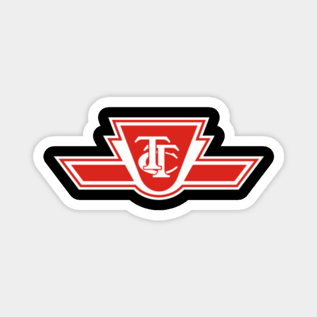 Ttc Toronto Transit Commission Logo Toronto Magnes Teepublic Pl