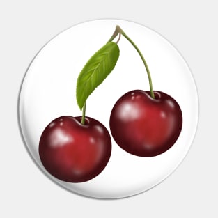 Red Cherries Pin