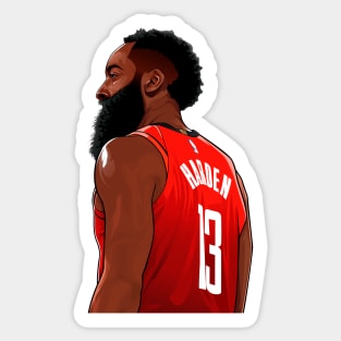 ray1007 James Harden Cartoon Style Hoodie