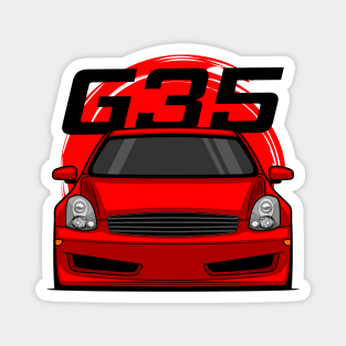 Front Red G35 JDM Magnet