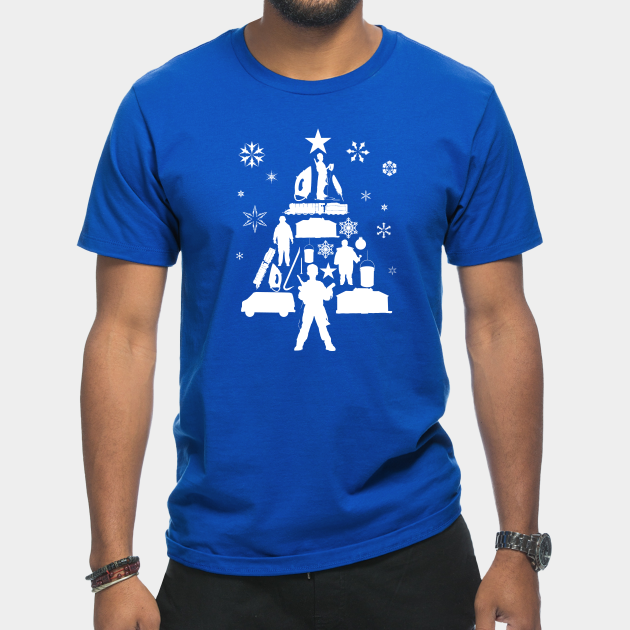 Home Alone Christmas Tree Silhouette - Home Alone - T-Shirt