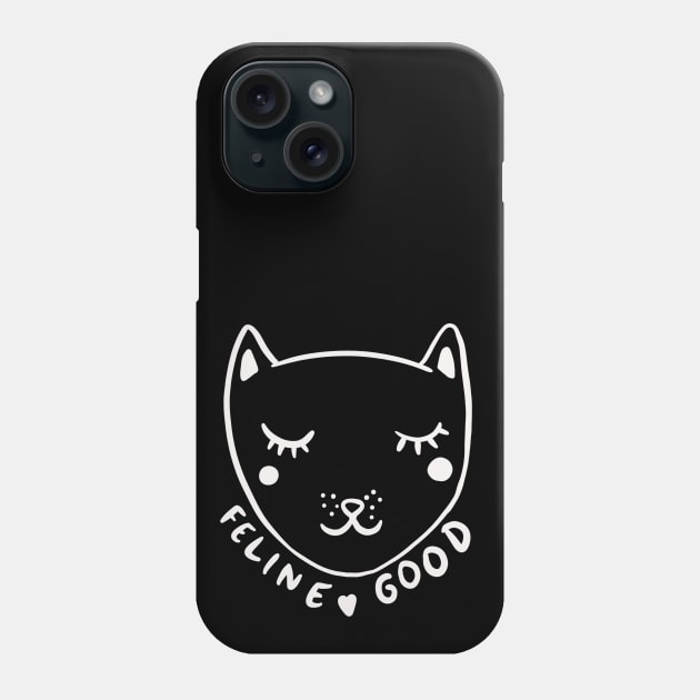 Cute Cat - Feline good Phone Case by isstgeschichte