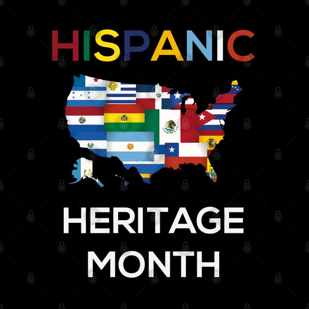 Hispanic Heritage Month Shirt by SDxDesigns