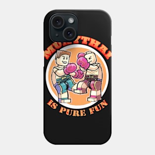 muay thai lego fun Phone Case