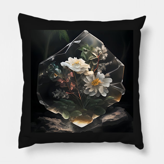 Crystal Bouquet Pillow by D3monic