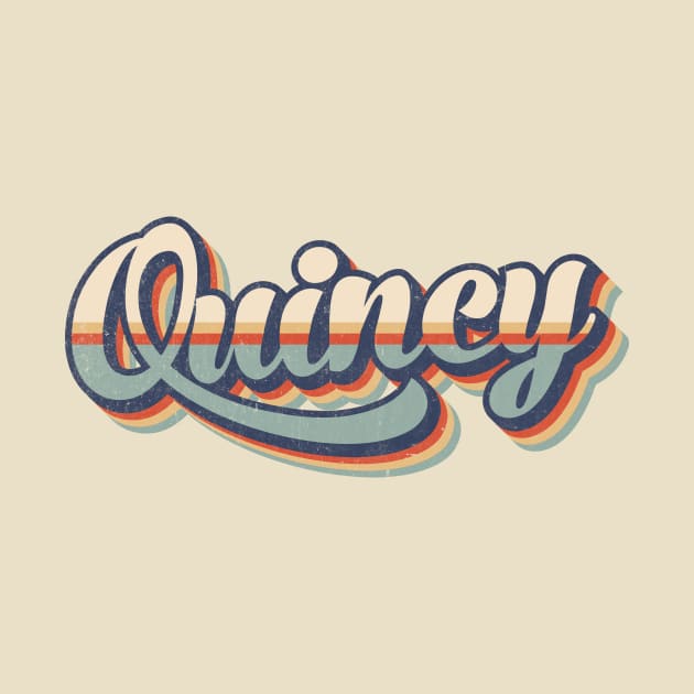 Quincy // Retro Vintage Style by Stacy Peters Art