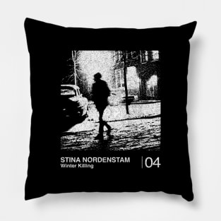 Winter Killing / Minimalist Graphic Artwork Design Pillow