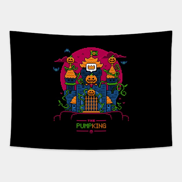 The PumpKING 8-bit Tapestry by The_Oluk