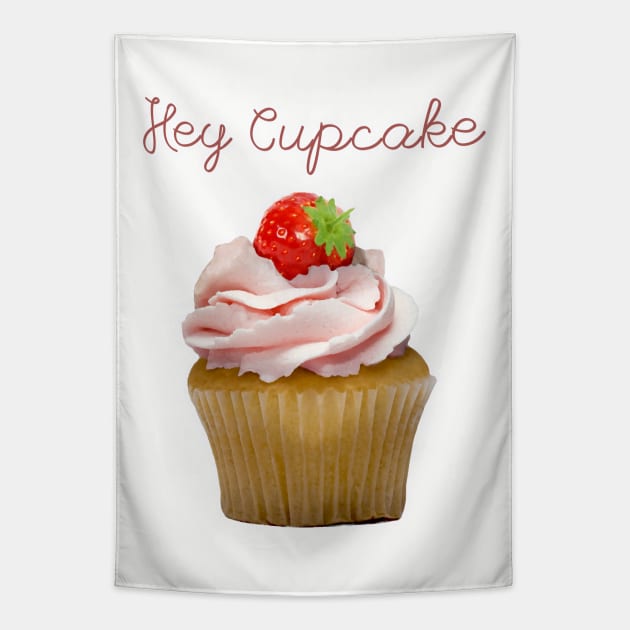 Hey Cupcake Tapestry by Off the Page