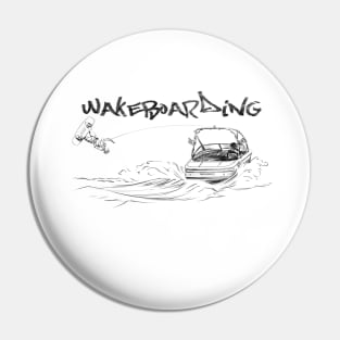 Wakeboarding Pin