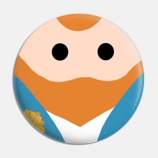 Minimalistic Vincent Van Gogh Pin