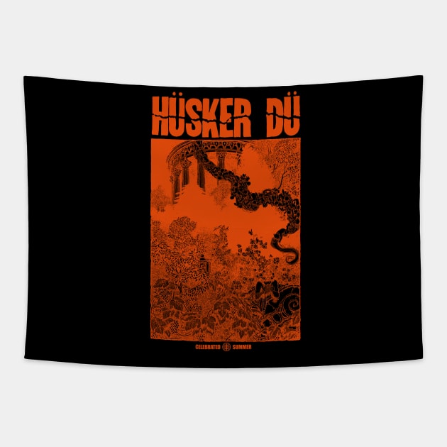 Husker Du - Celebrated Summer Tapestry by reyboot