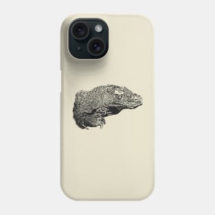 Komodo dragon Phone Case