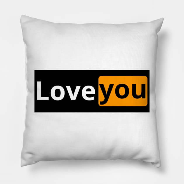 Love You Pillow by artoriaa