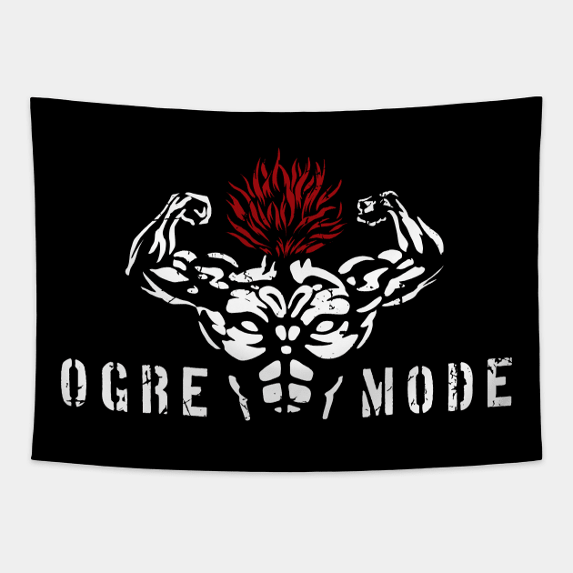 Ogre Mode Tapestry by CCDesign
