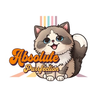 Ragdoll Cat Absolute Purrfection cute kitty T-Shirt