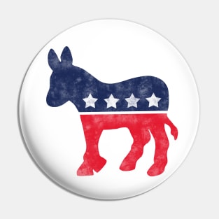 Democratic Donkey Pin