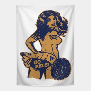 New Orleans Basketball Cheerleader Tapestry