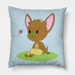 Tootsie the Troll Mutt (2021) Pillow