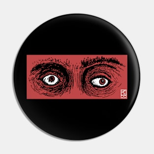 Crazy Eyes Pin