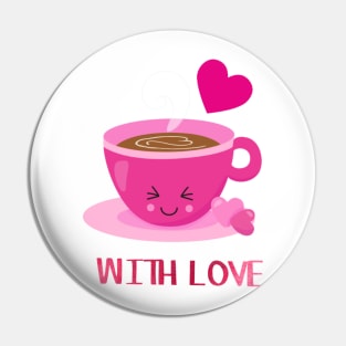 happy coffee Pin