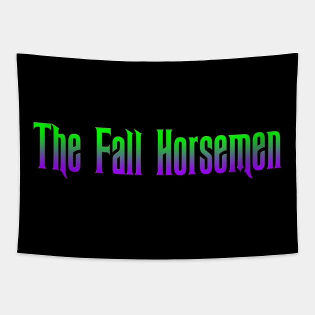 Fall Horsmen Maleficent Logo Tapestry by The Fall Horsemen