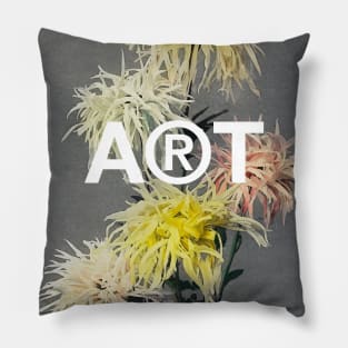 Nami chi dori still life vintage flowers Pillow