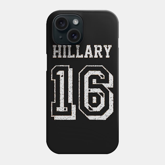 Hillary Clinton Phone Case by ESDesign