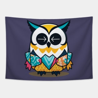 Hello Mr. Owl Tapestry