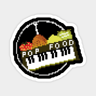 Pop food 8bit Magnet